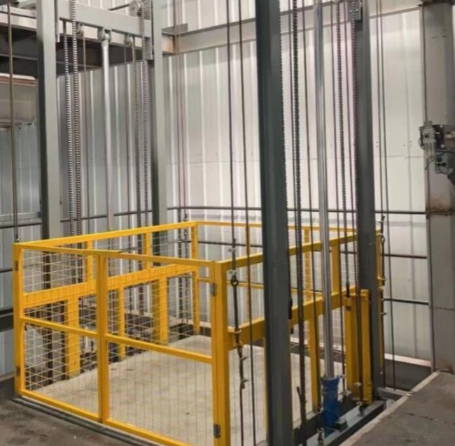 中卫导轨式升降机一般加工周期